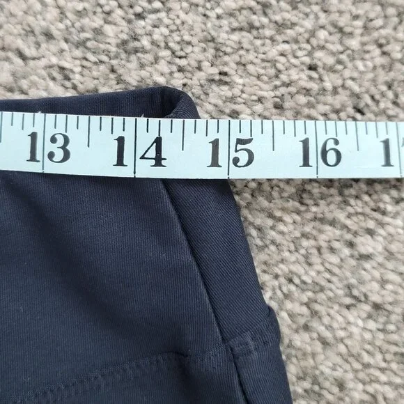 Nike Black Retro Capris Wide Leg Yoga Pants Medium - Picture 5 of 9